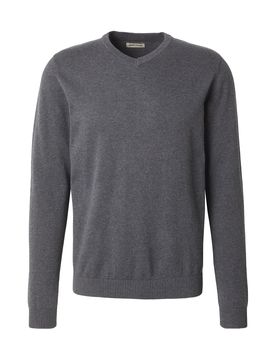 JACK & JONES Jersey gris oscuro