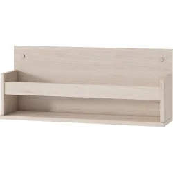 Estante de pared con barandilla Mio