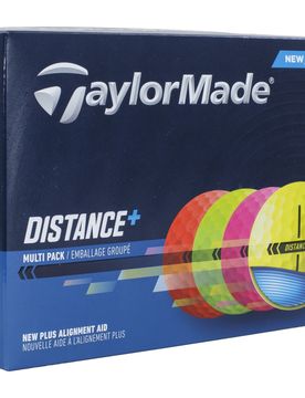 Golfbälle Distance Plus 2025 - 12er Pack, bunt