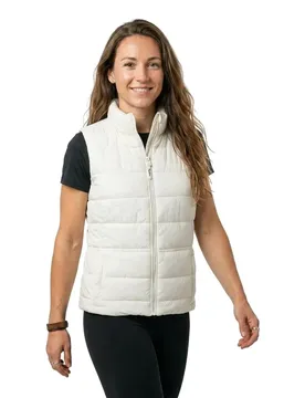 Gilet Sally Oyster White L