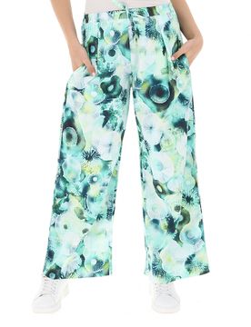 Pantalone wide leg ACQUAMARINA S