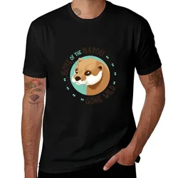 Boys of the Bayou Gone Wild-Otter T-Shirt Plus Size Lightweight Top