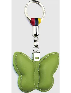 Llavero de piel en forma de mariposa - Yancci - FashionsVida