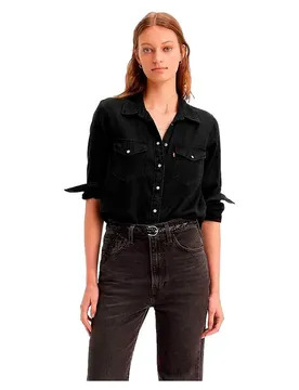 Chemise à Manches Longues Iconic Western Dark Ages XS