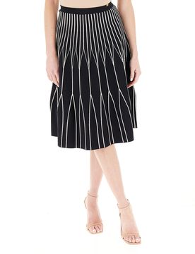 Gonna in maglia NERO 38