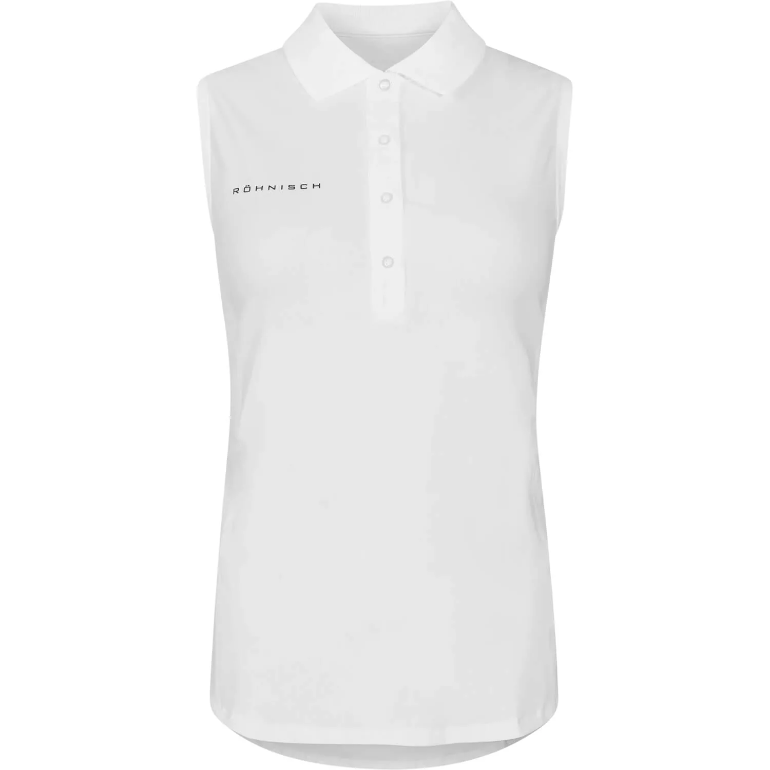 Polo Nicky, ärmellos, weiss m - Röhnisch - FashionsVida
