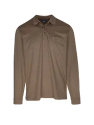 Ragman Polo marrone chiaro XXL