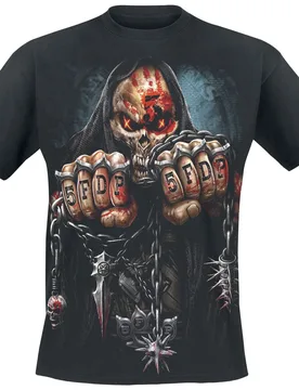 T-Shirt - Game Over - 4XL - für Männer - Größe 4XL - schwarz - EMP exklusives Merchandise! - Männer - male - Five Finger Death Punch - FashionsVida