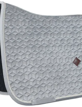 Schabracke BASIC VELVET grau DR - Kentucky Horsewear - FashionsVida