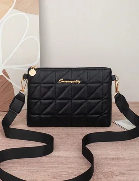 Nueva bolsa de hombro, bolso de mano, sobre, bolso cruzado de cadena con relieve ondulado de moda - Shein - FashionsVida