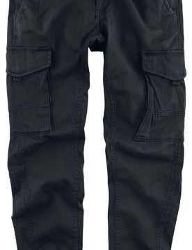 Cargohose - JJIPAUL JJFLAKE AKM - W28L30 bis W36L34 - für Männer - Größe W29L34 - schwarz - Männer - male