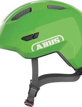 Casco Bici Bambino SMILEY 3.0 Shiny Green taglia M - ABUS - FashionsVida