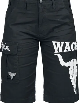 Short - Wacken - M bis 4XL - für Damen - Größe 3XL - schwarz - Lizenziertes Merchandise! - Frauen - female - Wacken Open Air - FashionsVida