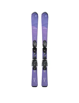 Set di sci per bambini Pearl JR + FDT JR 4.5 viola 80 - Blizzard - FashionsVida