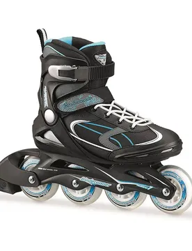 Patins En Ligne Advantage Pro Xt Woman Black / Light Blue EU 36 1/2
