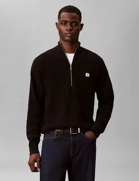 Jersey Hombre Waffle con Logo - Calvin Klein Jeans - FashionsVida