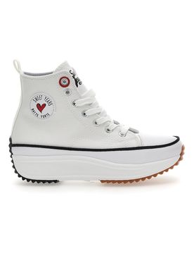 Sneakers Mid Cut 8291 Bianche 37