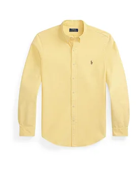 POLO Hemd Custom Fit gelb XXL herren - Ralph Lauren - FashionsVida