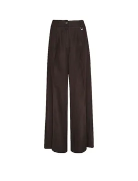 Pantalon Marlene BRITT marron 46/L32 - Mac - FashionsVida