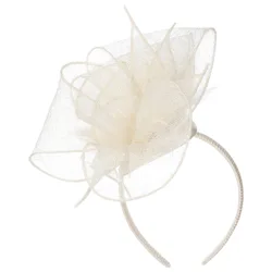 Piavella Fascinator by - cream white - Damen - Size: One Size
