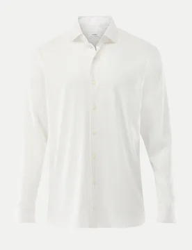 Tailor-Fit Businesshemd Weiß S - van Laack - FashionsVida