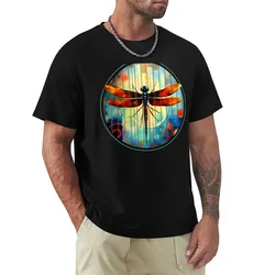 Dragonfly T-Shirt Mechanic Work Tee Shirt