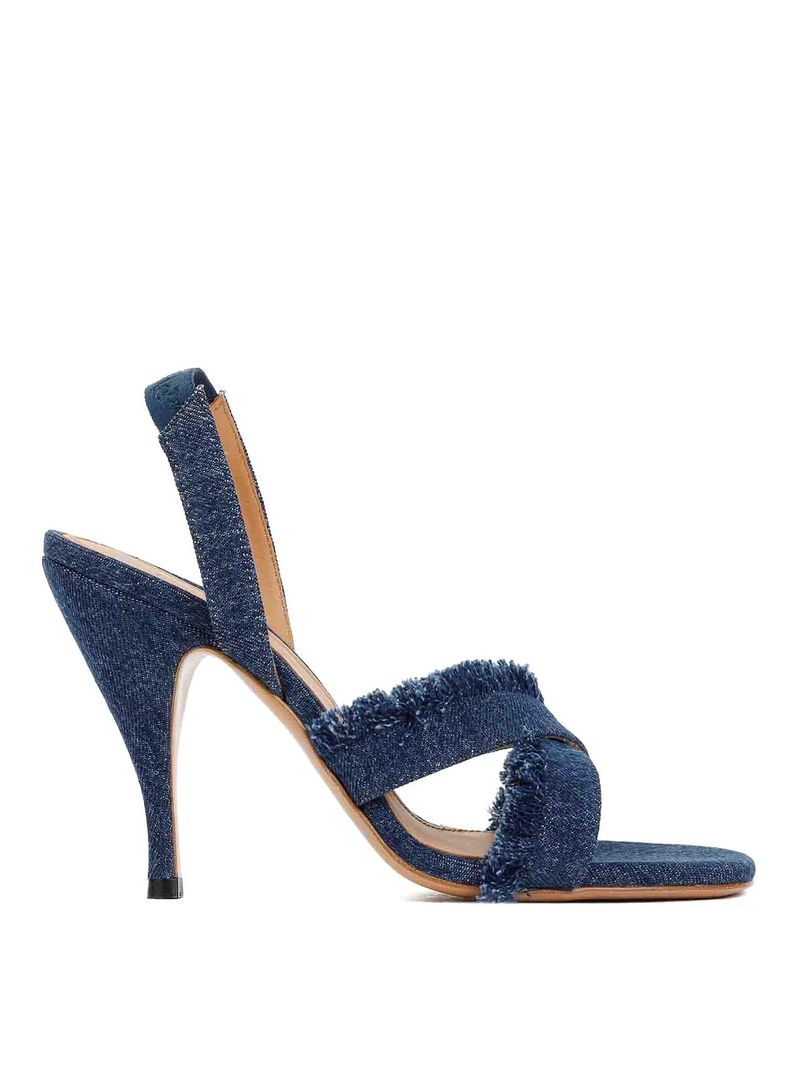 Off-White Sandali in denim