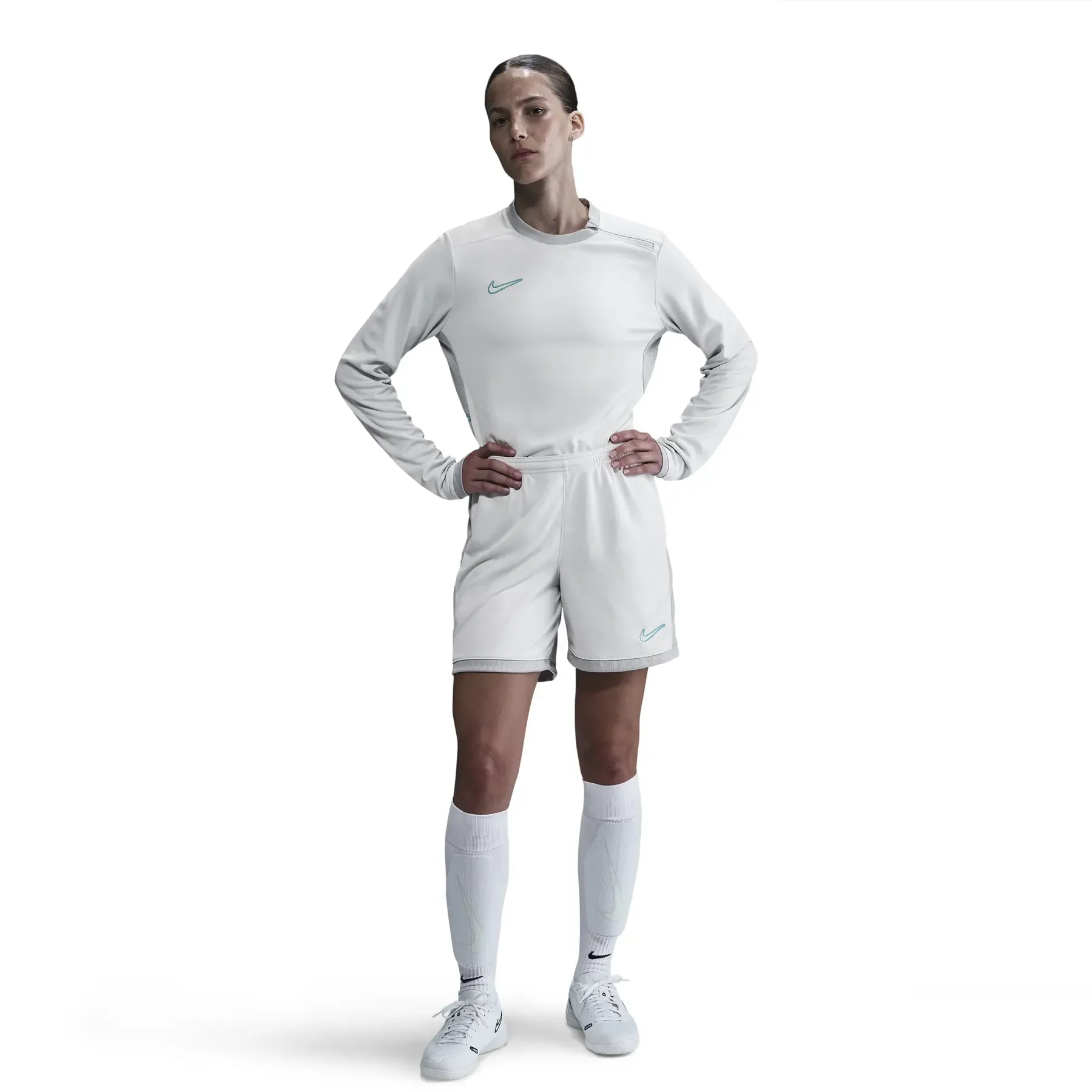 Damen-Langarm-Trikot Academy 25 - Blanc - female - Size: M - Nike - FashionsVida