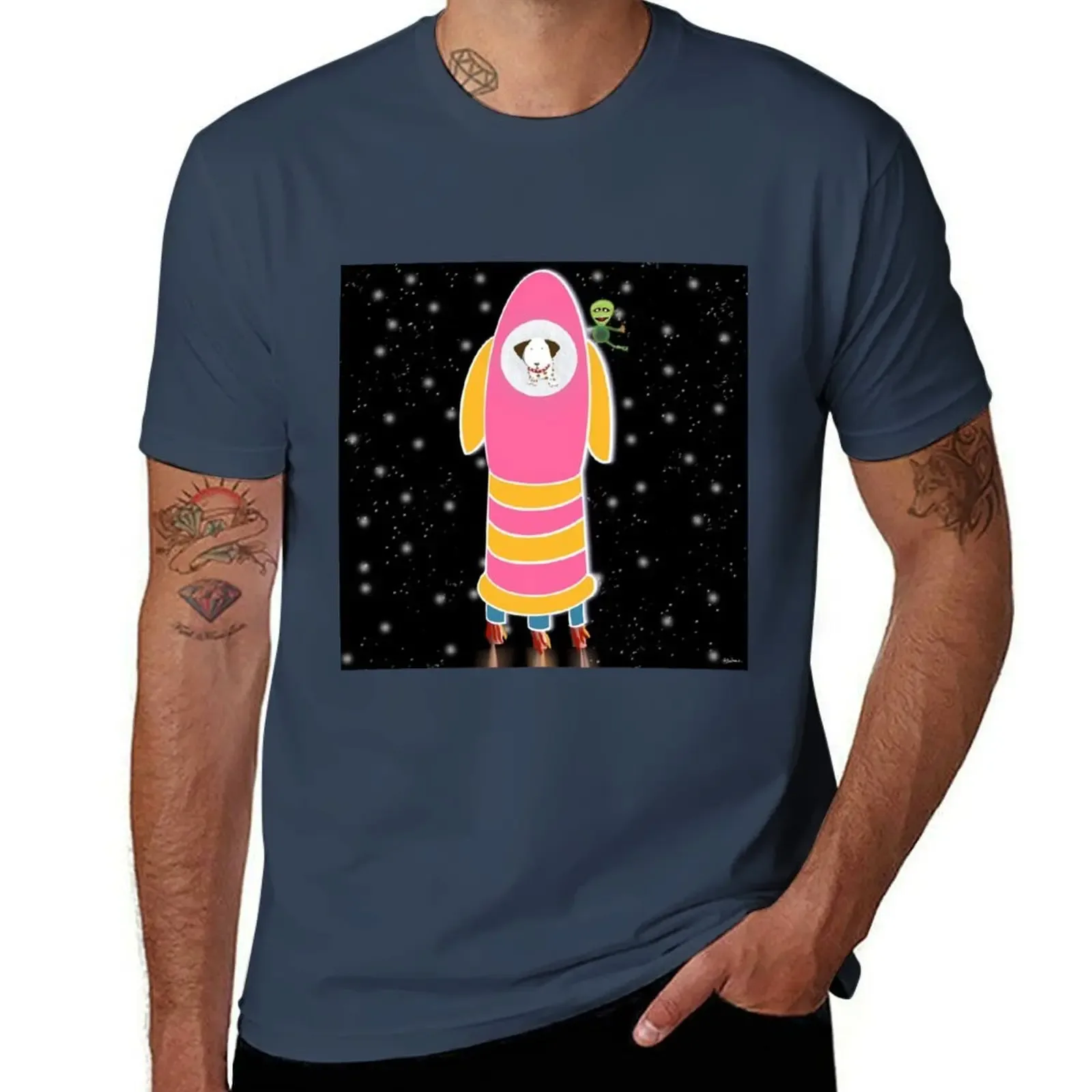 Space Craft T-Shirt Basic Casual Wear Short Sleeve Top - Aliexpress - FashionsVida