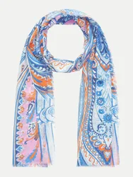 Schal im Paisley-Muster Blau
