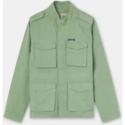 Chaqueta sahariana de hombre lisa con bandera