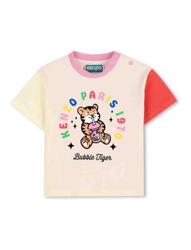 Kenzo T-Shirt Con Stampa