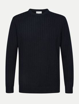 PROFUOMO Pullover Blau M