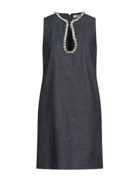 Mini-Kleid Damen Blau 32,34,36 Damen