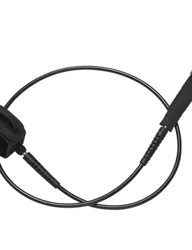 Leash De Surf Wing Boardleash Ankle 6ft Black One Size unisex - Mystic - FashionsVida