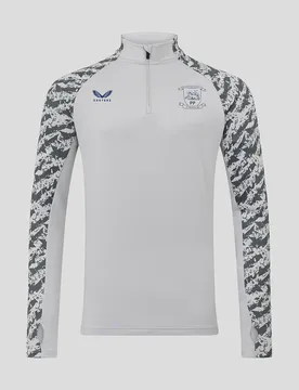 Preston Men's 25/26 Training Midlayer Top - Grey MICRO CHIP / THUNDERSTORM 4XL male - Castore - FashionsVida