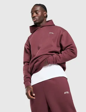 Essential Oversized Hoodie - Herren, Rot - male - Size: XS - AYBL - FashionsVida