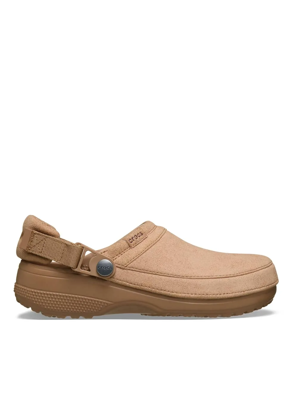 Suede Classic Crafted Flat Clogs Brown female - Crocs - FashionsVida