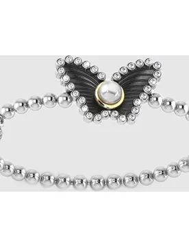 Pulsera Sky Drops de plata, perla y zafiro - Bohemme - FashionsVida