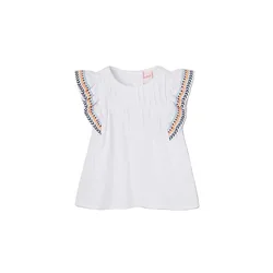Boboli Blusa Senza Maniche 03030 White 7 Anni