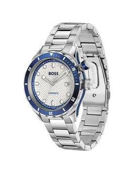 Orologio matic 2 Mm Silver / White / Mineral One Size - BOSS - FashionsVida