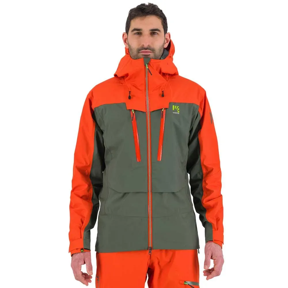 Veste Midi Shell Thyme / Spicy Orange L - karpos - FashionsVida