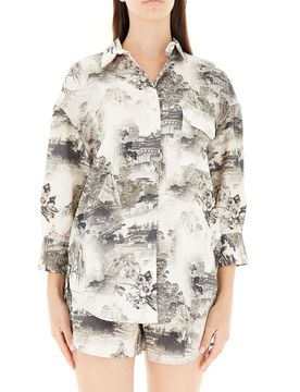 VICOLO Camicia in cotone BURRO M