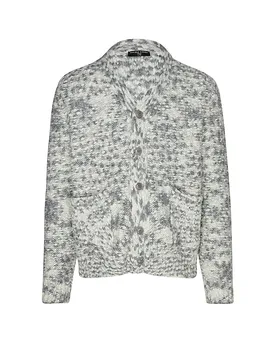 Daniele Fiesoli Cárdigan gris XL - Daniele Fiesoli - FashionsVida