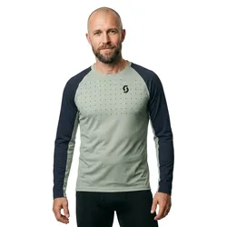 Maglietta A Maniche Lunghe Trail Vertic Pro Spray Grey / Dark Blue