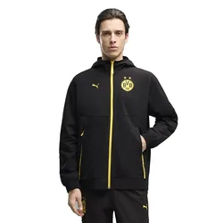 Veste Bvb Borussia Dortmund Tech Black / Faster Yellow S Homme