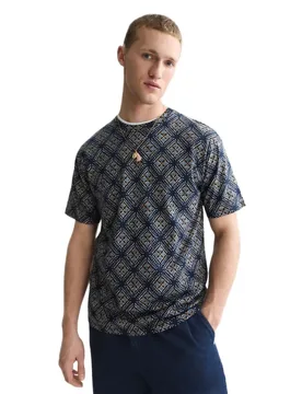 Maglietta A Maniche Corte 1831 Soft Geo Meteorite 2XL - Scotch & Soda - FashionsVida