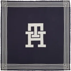 Pañuelo ligero cuadrado con logo
