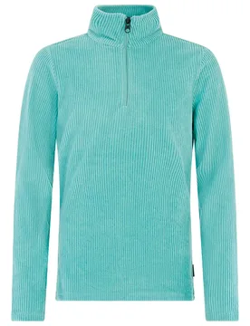 Sweat à Demi-zip Zora Glacial Blue 116 cm Fille - Protest - FashionsVida