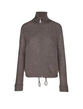 Cardigan in cashmere a maglia marrone M - KATESTORM - FashionsVida